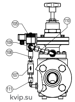 ADCA PRV47 (PRV47E, PRS47) Клапан редукционный пилотного типа ADCA PRV47 (PRV47E, PRS47) Клапан редукционный пилотного типа