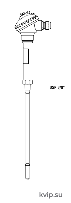Датчик проводимости CP42.Рисунок 1 Датчик проводимости CP42.Рисунок 1.