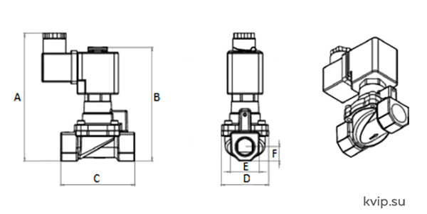 ESKA VALVE ESV 103-104 18-1 Клапаны соленоидные поршневые_Р1 ESKA VALVE ESV 103-104 18-1 Клапаны соленоидные поршневые_Р1