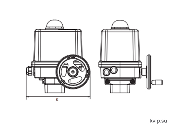 PS Automation PSQ 702 Электропривод четвертьоборотный_Р1 PS Automation PSQ 702 Электропривод четвертьоборотный_Р1