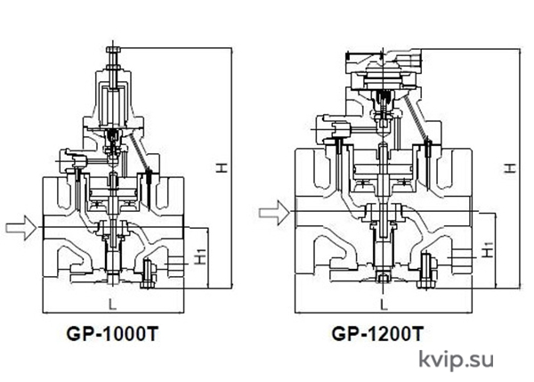 Yoshitake GP-1000T Редукционный клапан для воздуха_Р1 Yoshitake GP-1000T Редукционный клапан для воздуха_Р1