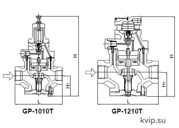 Yoshitake GP-1000T Редукционный клапан для воздуха_Р2 Yoshitake GP-1000T Редукционный клапан для воздуха_Р2