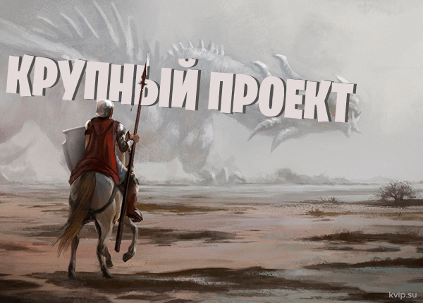 Первый крупный проект