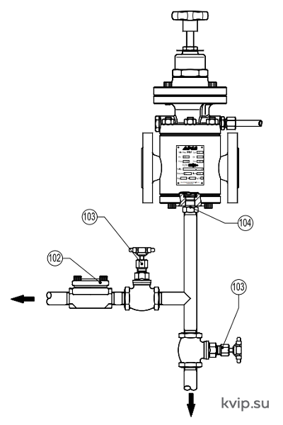 ADCA PRV47 (PRV47E, PRS47) Клапан редукционный пилотного типа ADCA PRV47 (PRV47E, PRS47) Клапан редукционный пилотного типа