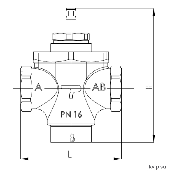 АСТА Р10 DN15–50 PN16 регулирующий клапан из латуни_Р1 АСТА Р10 DN15–50 PN16 регулирующий клапан из латуни_Р1