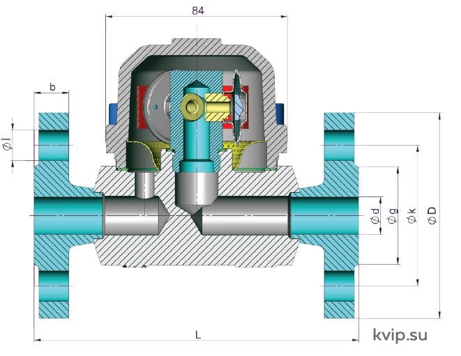 AYVAZ TKK-3 Габаритные размеры